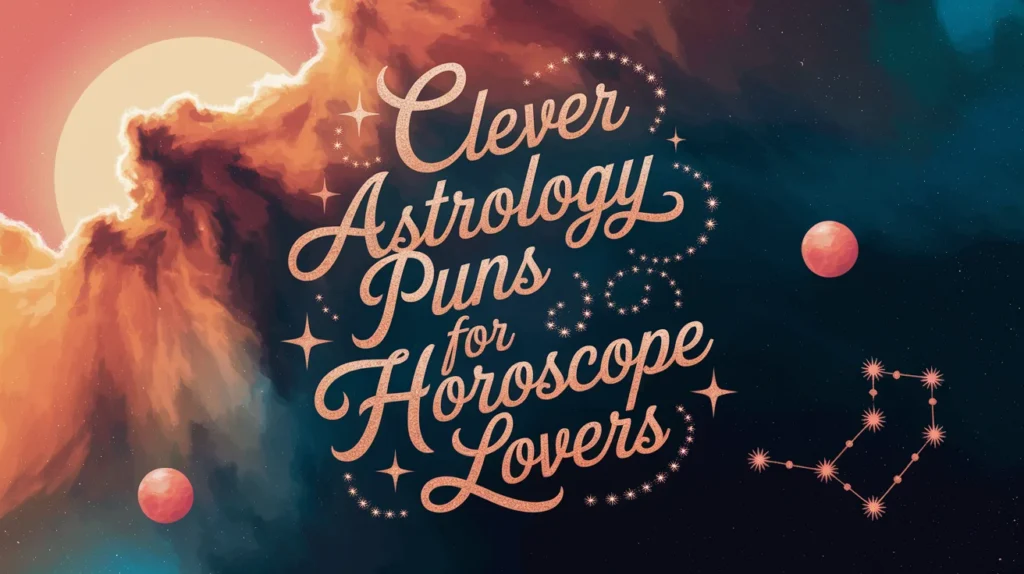 Clever Astrology Puns For Horoscope Lovers