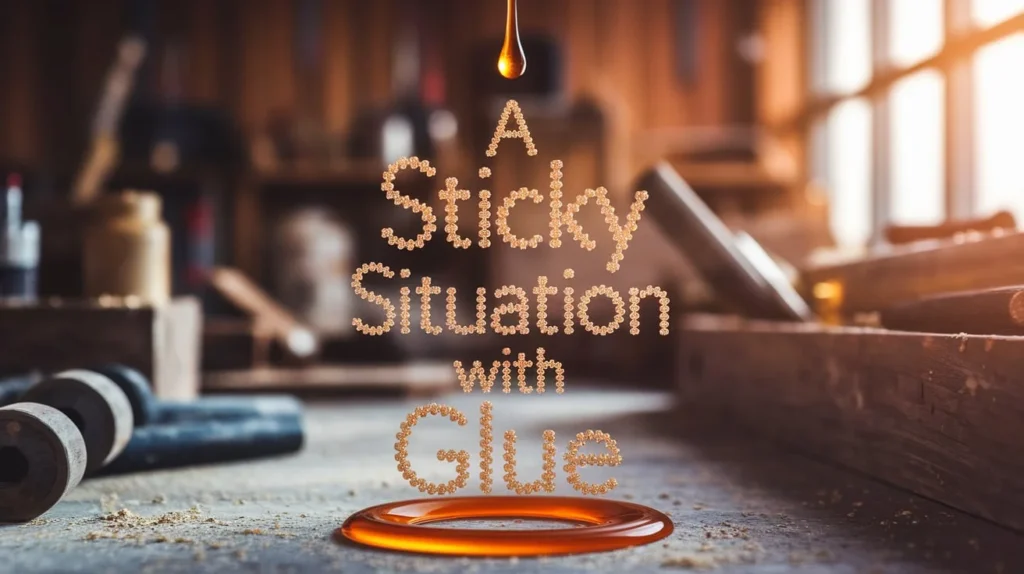 Double Entendre: A Sticky Situation with Glue