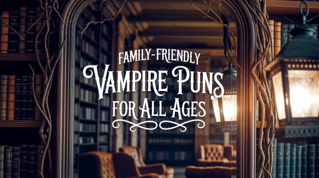 Family-friendly vampire puns for all ages