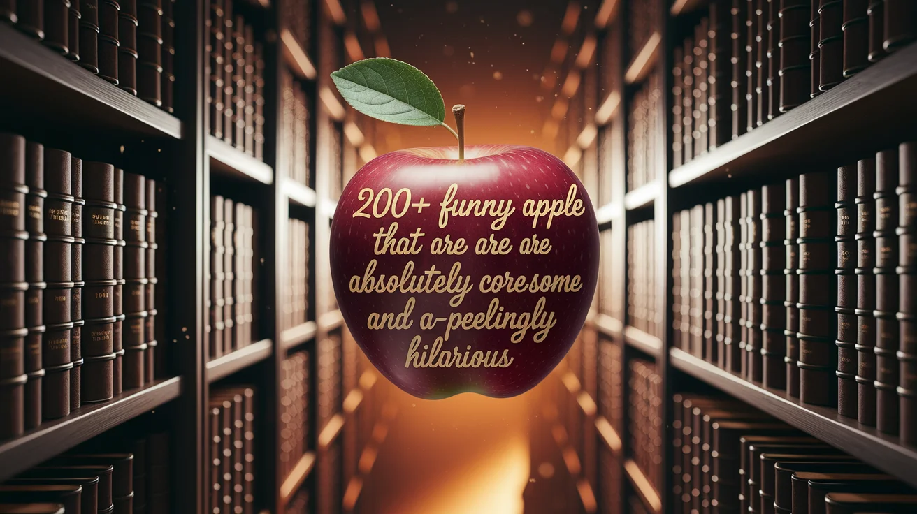 Funny Apple Puns That Are Absolutely Core-some and a-peelingly Hilarious