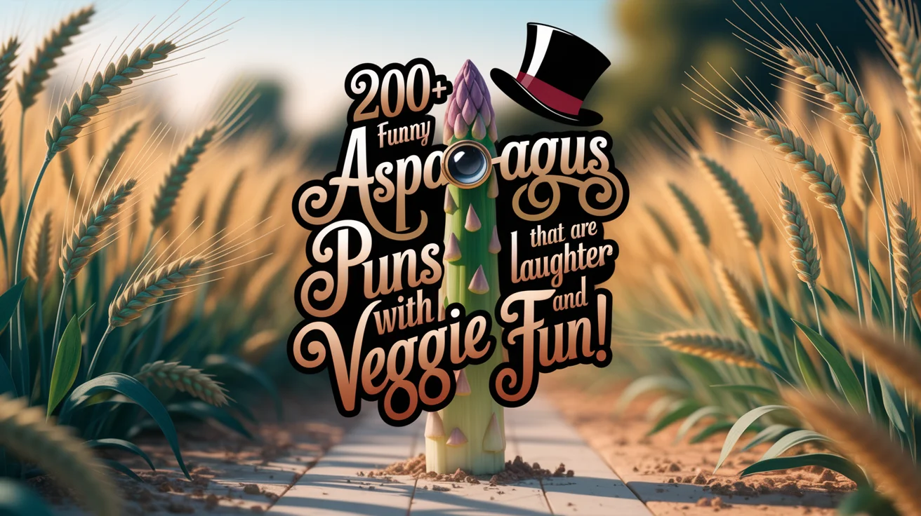 200+ Funny Asparagus Puns That Are Stalked with Laughter and Veggie Fun!