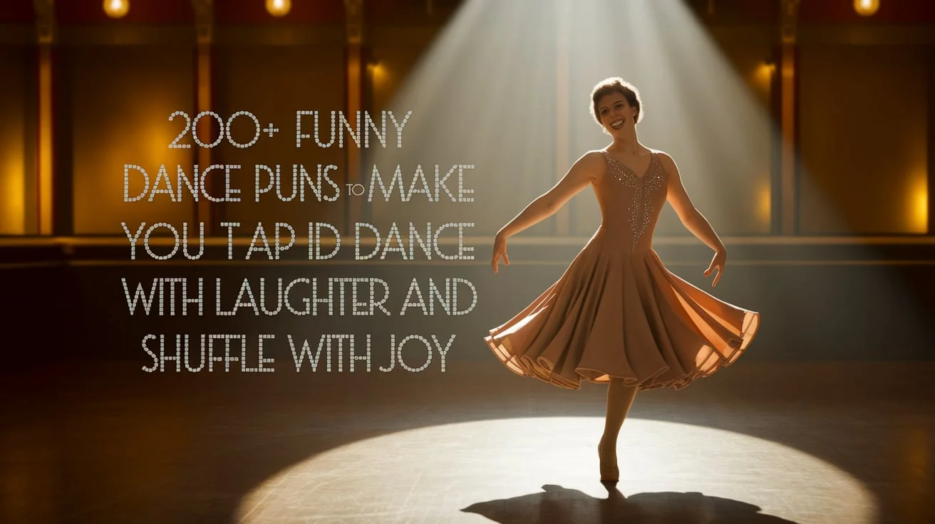 Funny Dance Puns to Make You Tap Dance with Laughter and Shuffle with Joy