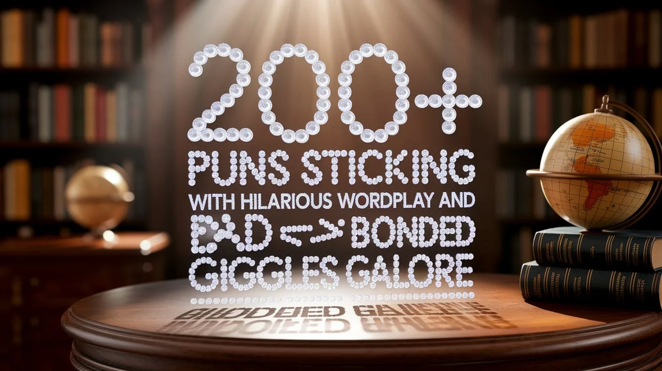 Glue Puns Sticking With Hilarious Wordplay And Bonded Giggles Galore