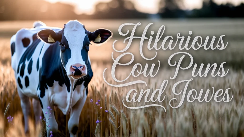 Hilarious Cow Puns and Jokes