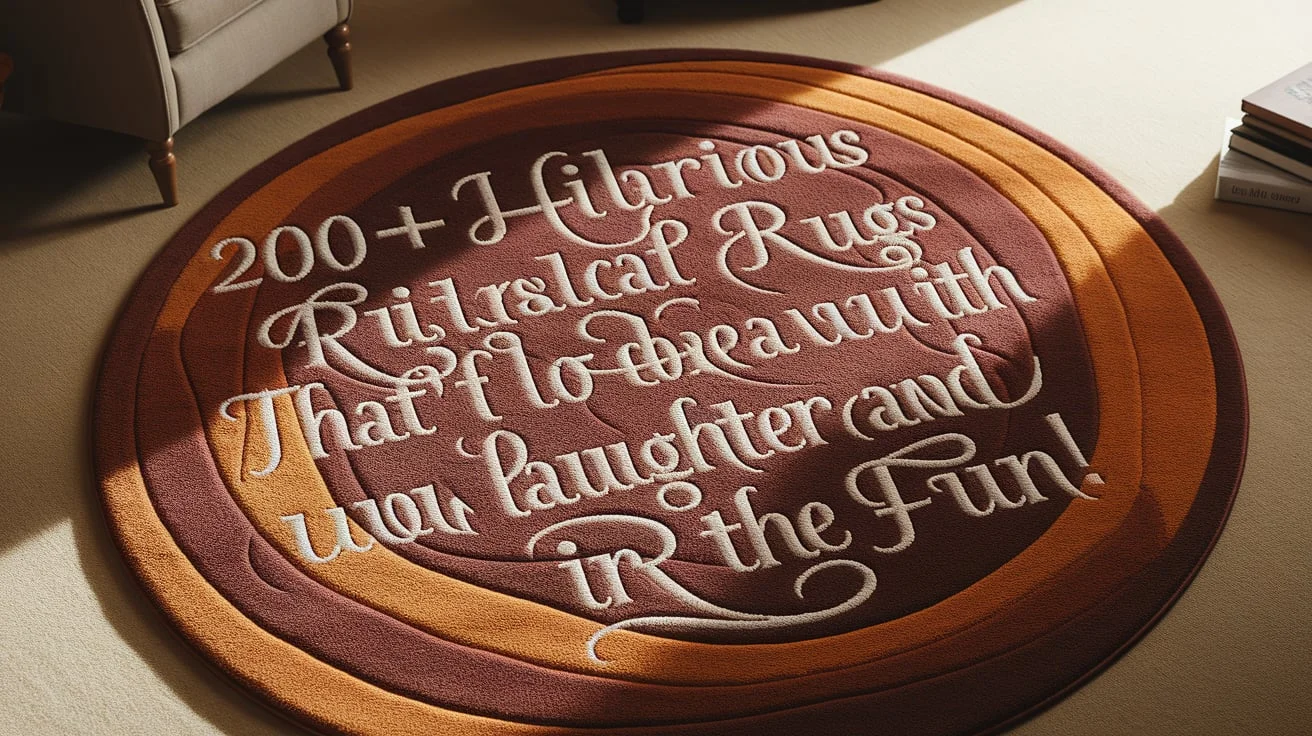 Hilarious Rugs Puns That’ll Floor You with Laughter and Roll in the Fun!