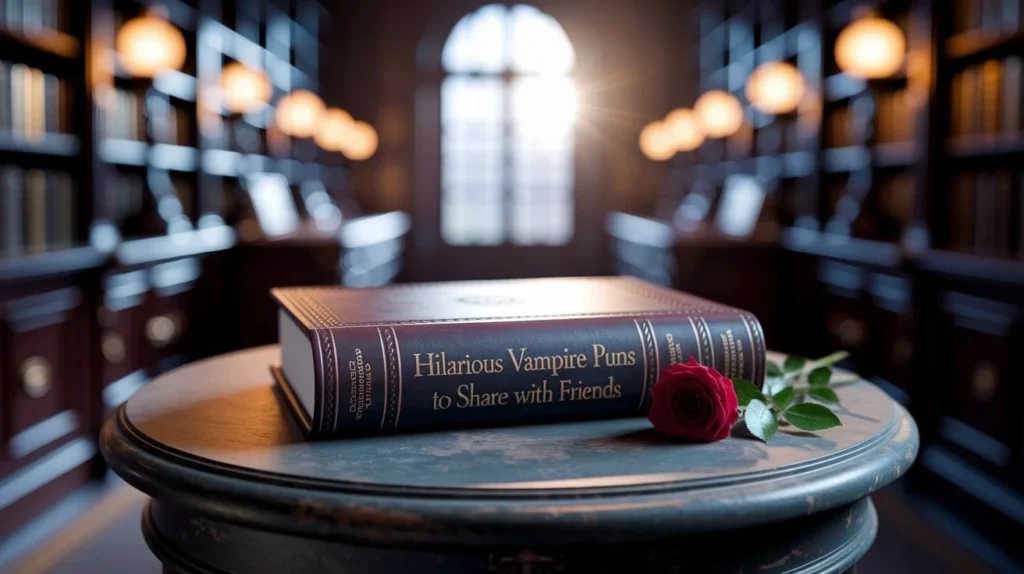 Hilarious vampire puns to share with friends