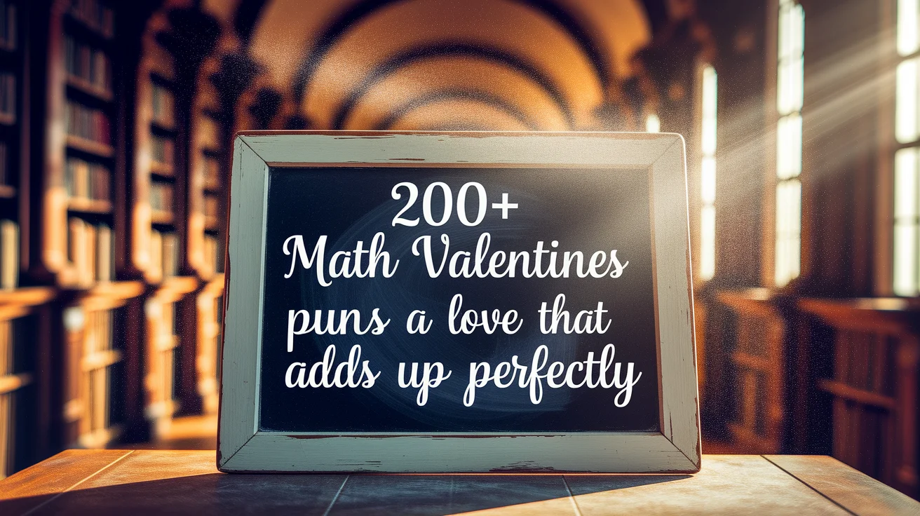 Math Valentines Puns for a Love That Adds Up Perfectly