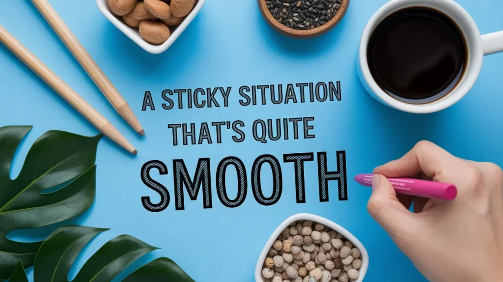 Oxymoronic Puns: A Sticky Situation That’s Quite Smooth