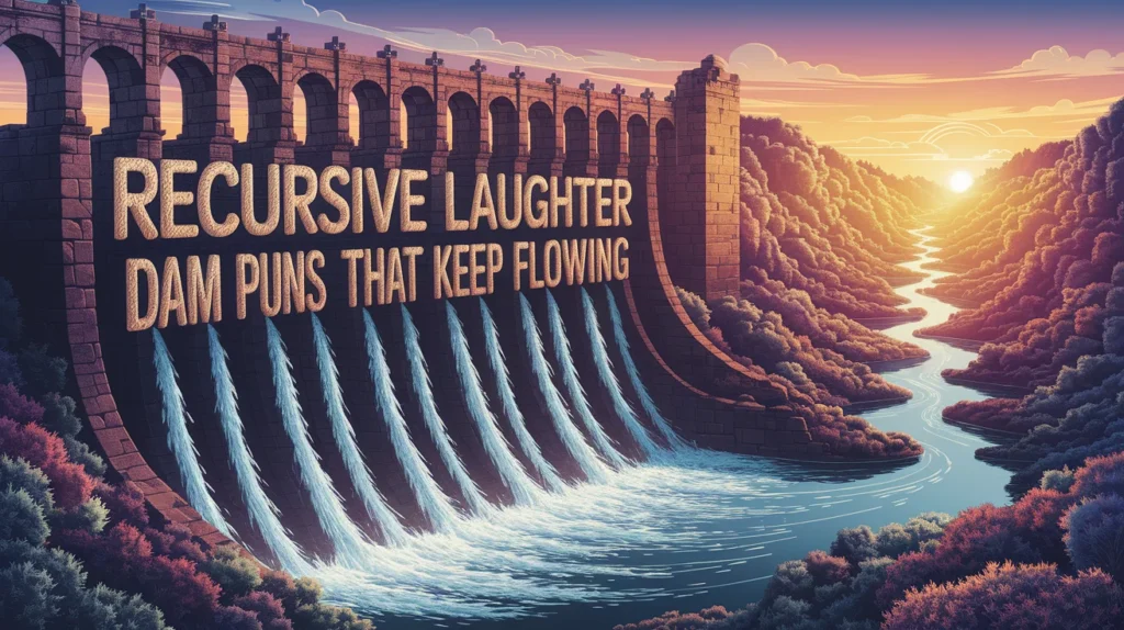 Recursive Laughter: Dam Puns That Keep Flowing