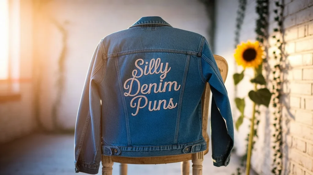 Silly Denim Puns for Wardrobe Talks