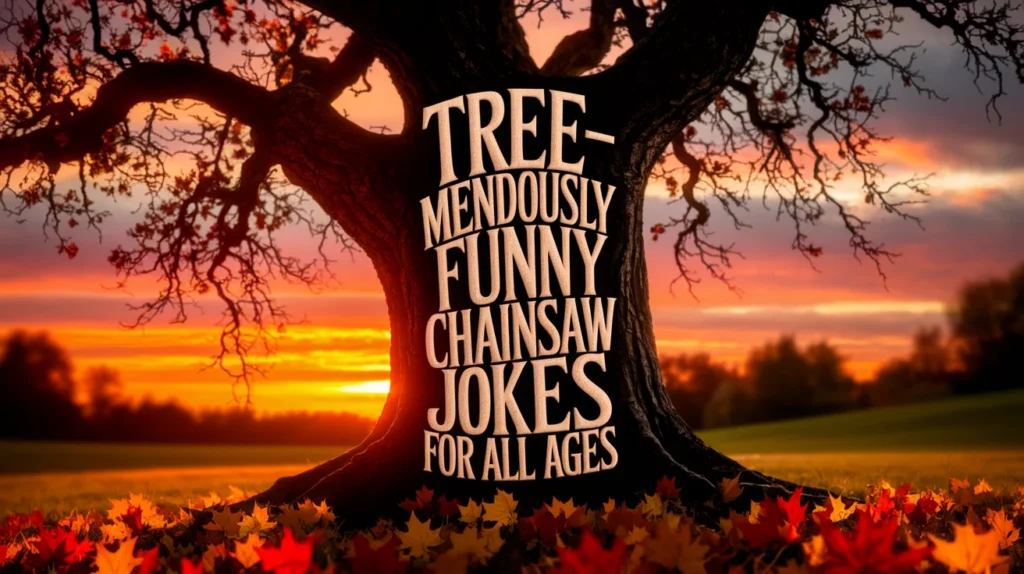 Tree-mendously Funny Chainsaw Jokes for All Ages