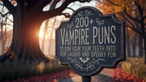 Vampire Puns to Sink Your Teeth Into for Laughs and Spooky Fun