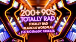 90s Puns Totally Rad Hilarious Wordplay For Nostalgic Giggles
