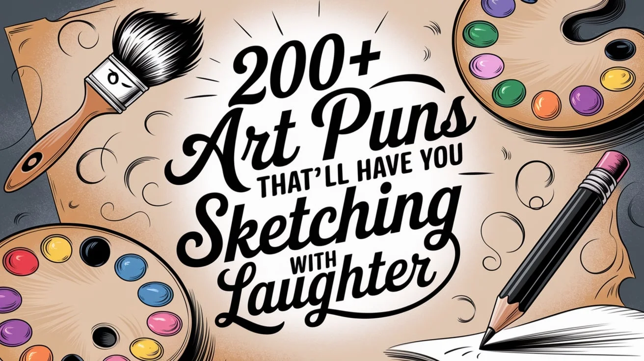 Art Puns That’ll Have You Sketching With Laughter