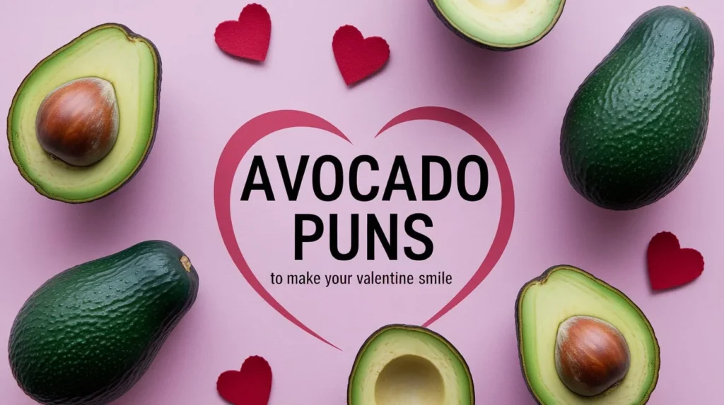 Avocado Puns to Make Your Valentine Smile