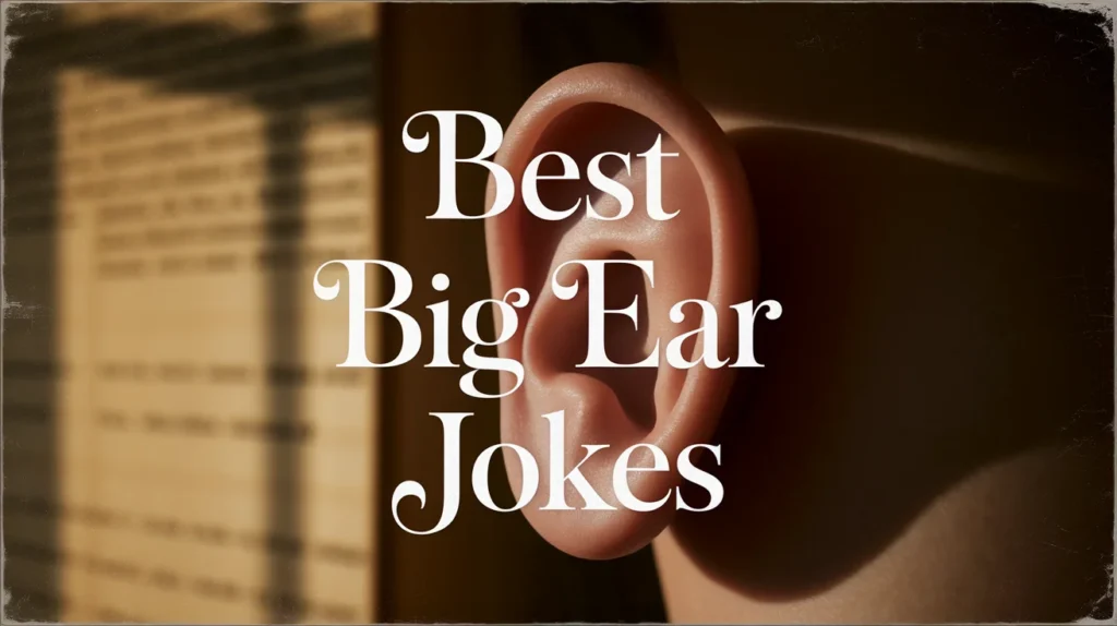 Best Big Ear Jokes