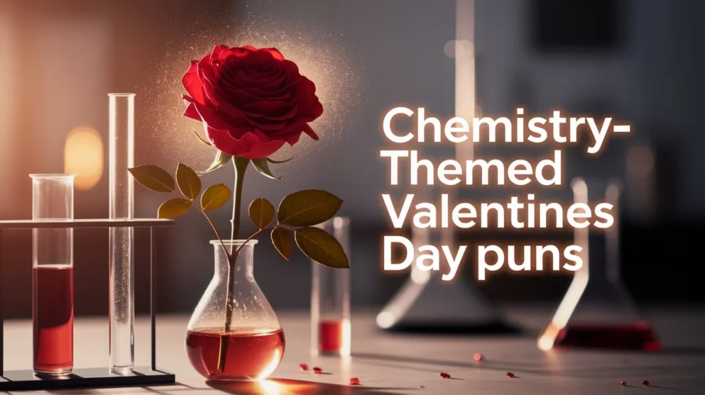Chemistry-Themed Valentines Day Puns