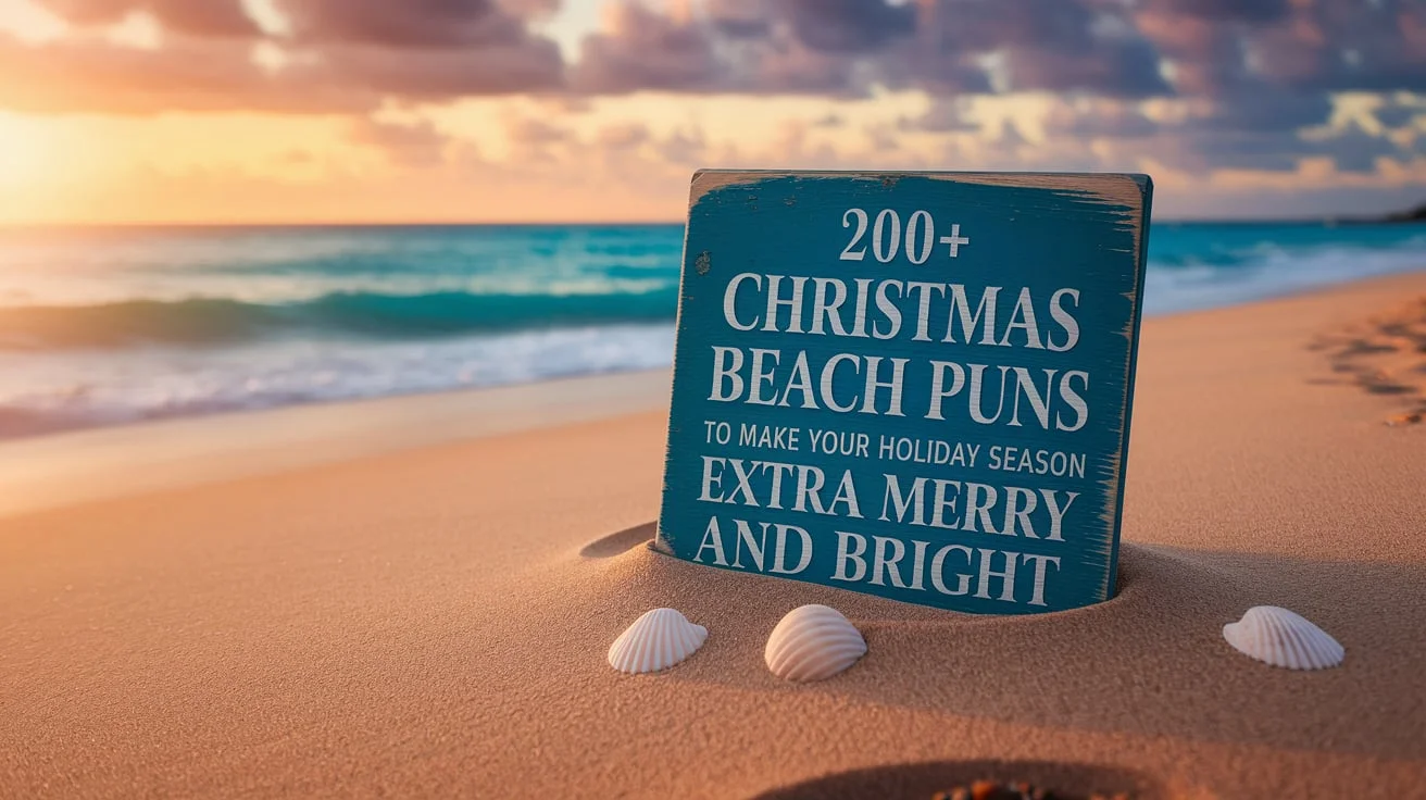 Christmas Beach Puns to Make Your Holiday Season Extra Merry and Bright