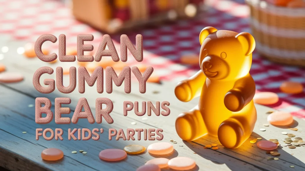 Silly Gummy Bear Puns for Fun Captions