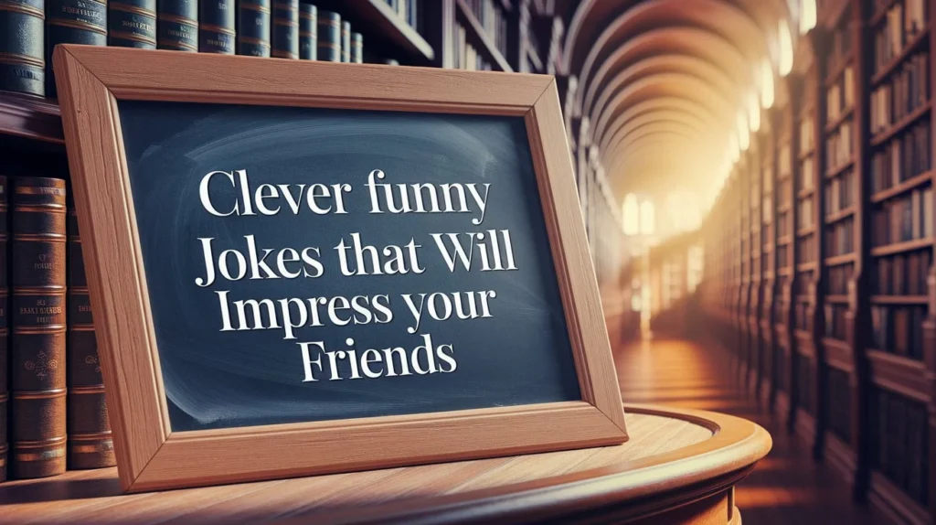 Clever Funny Jokes That Will Impress Your Friends
