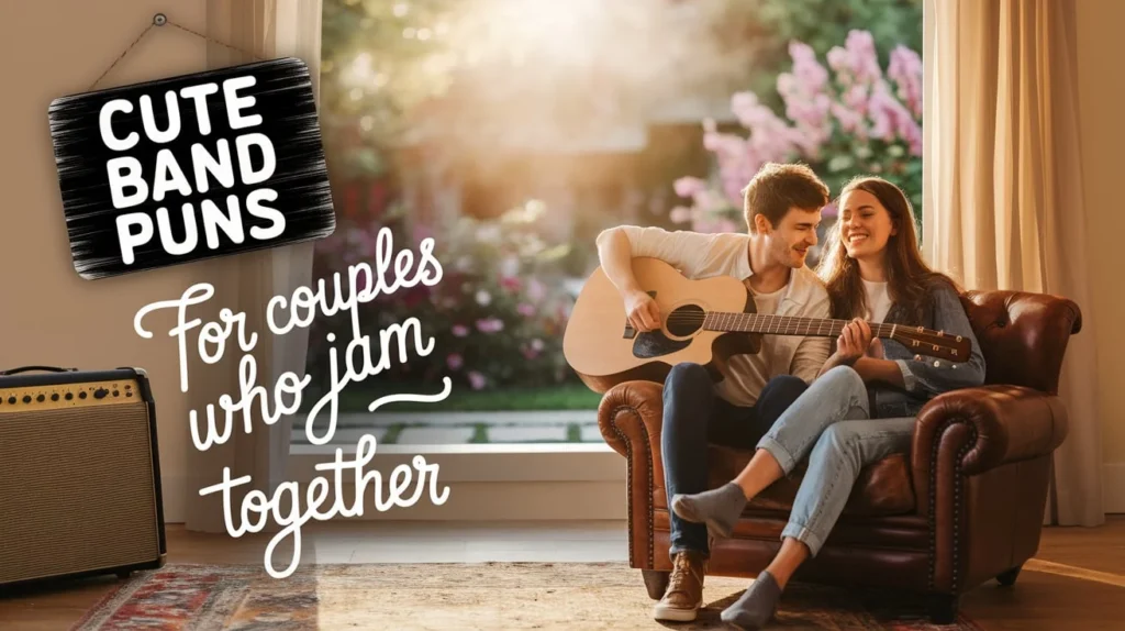 Cute Band Puns for Couples Who Jam Together