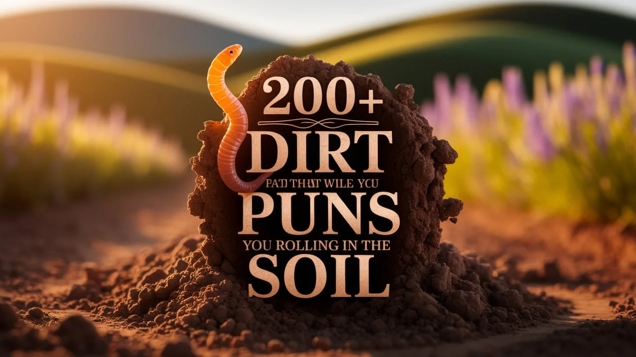 Dirt Puns That Will Leave You Rolling in the Soil