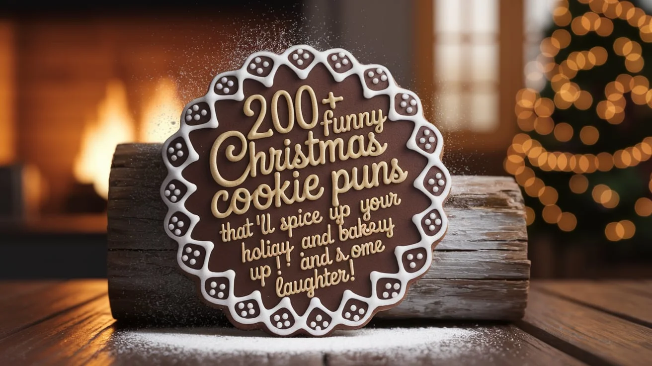 Funny Christmas Cookie Puns That’ll Spice Up Your Holiday and Bake Up Some Laughter!
