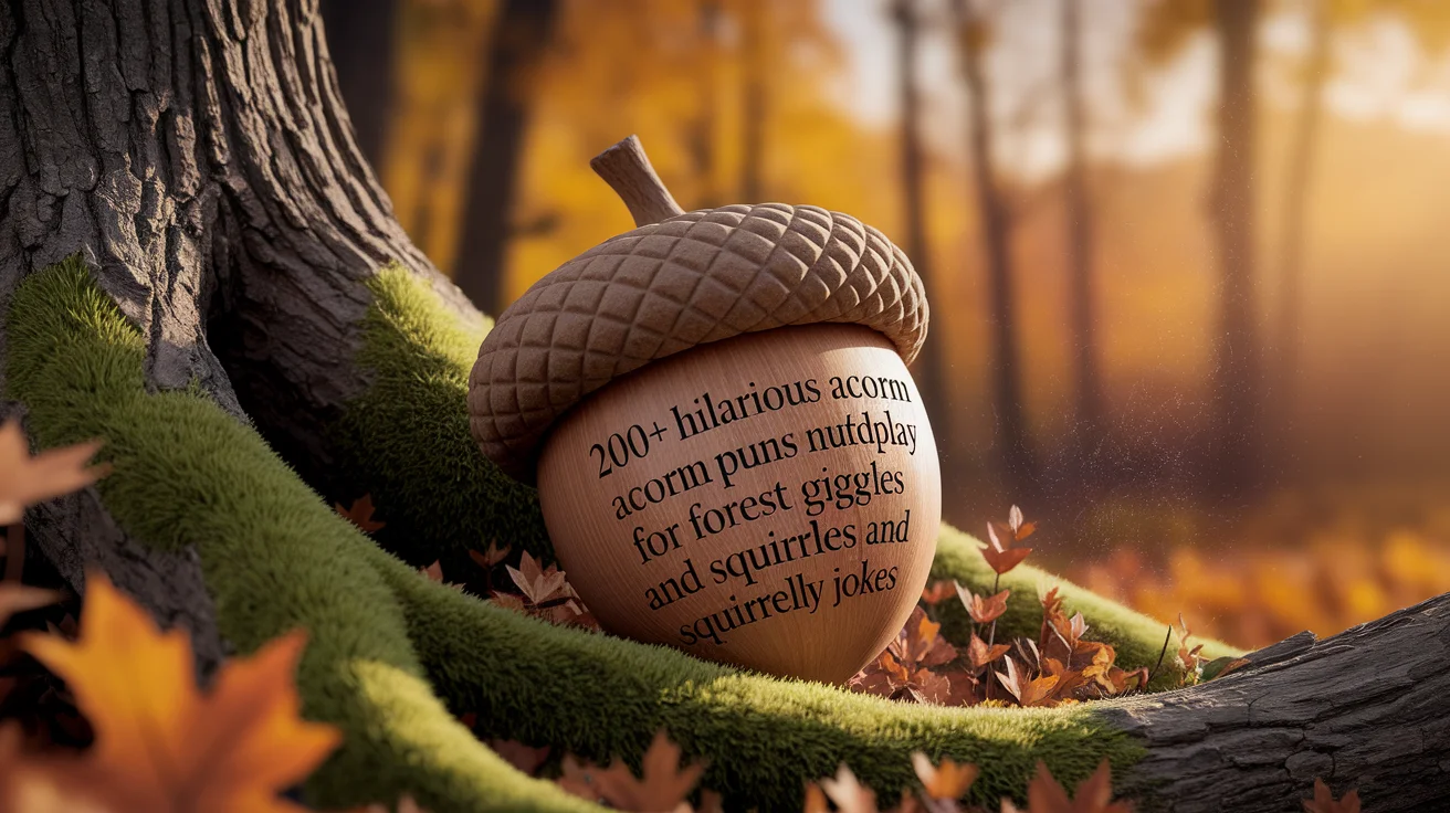 Hilarious Acorn Puns Nutty Wordplay For Forest Giggles And Squirrelly Jokes