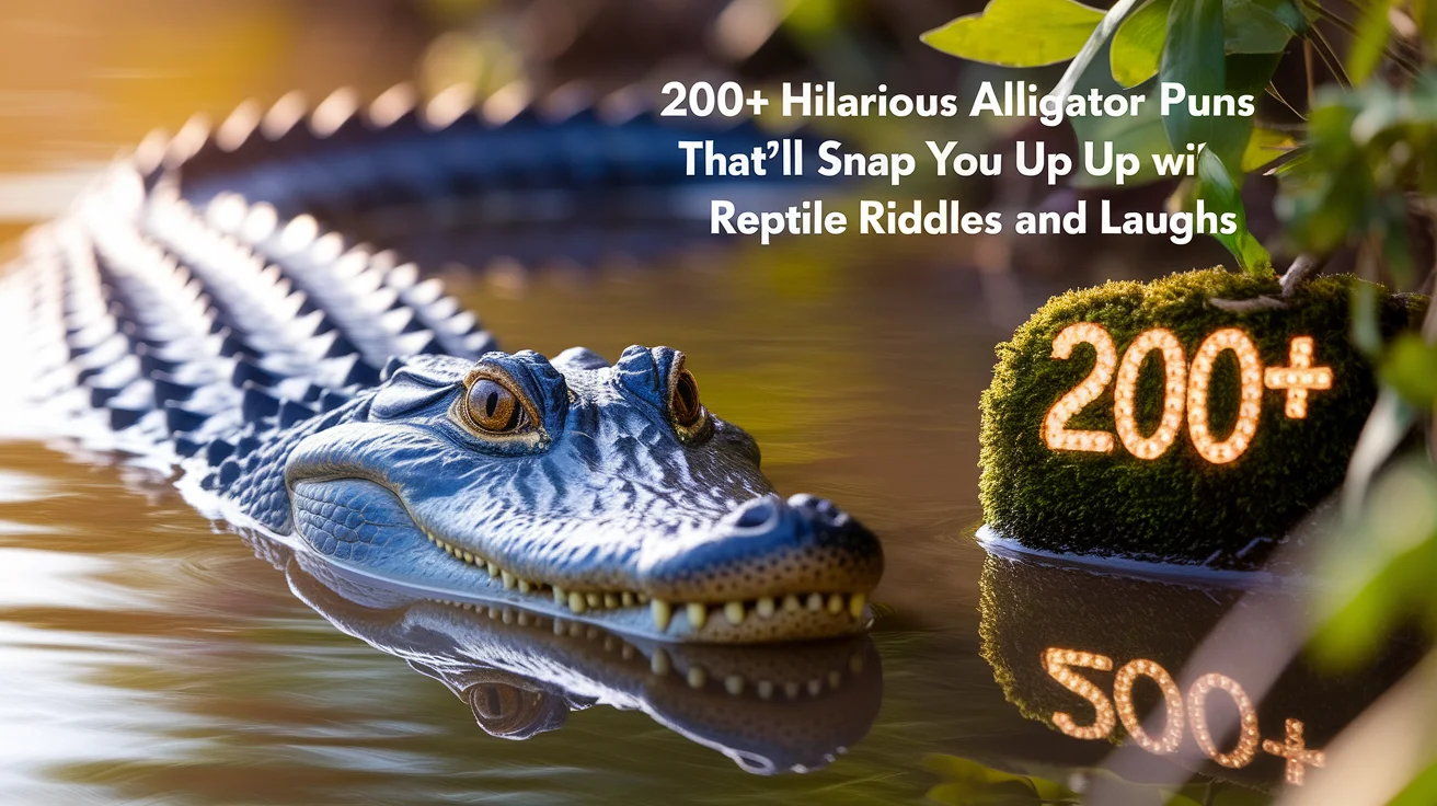 Hilarious Alligator Puns That’ll Snap You Up With Reptile Riddles and Laughs