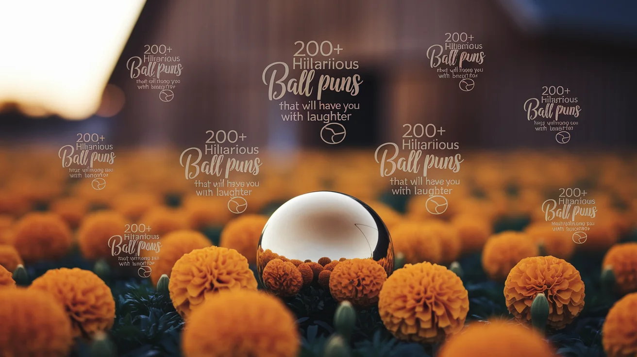 Hilarious Ball Puns That Will Have You Rolling With Laughter
