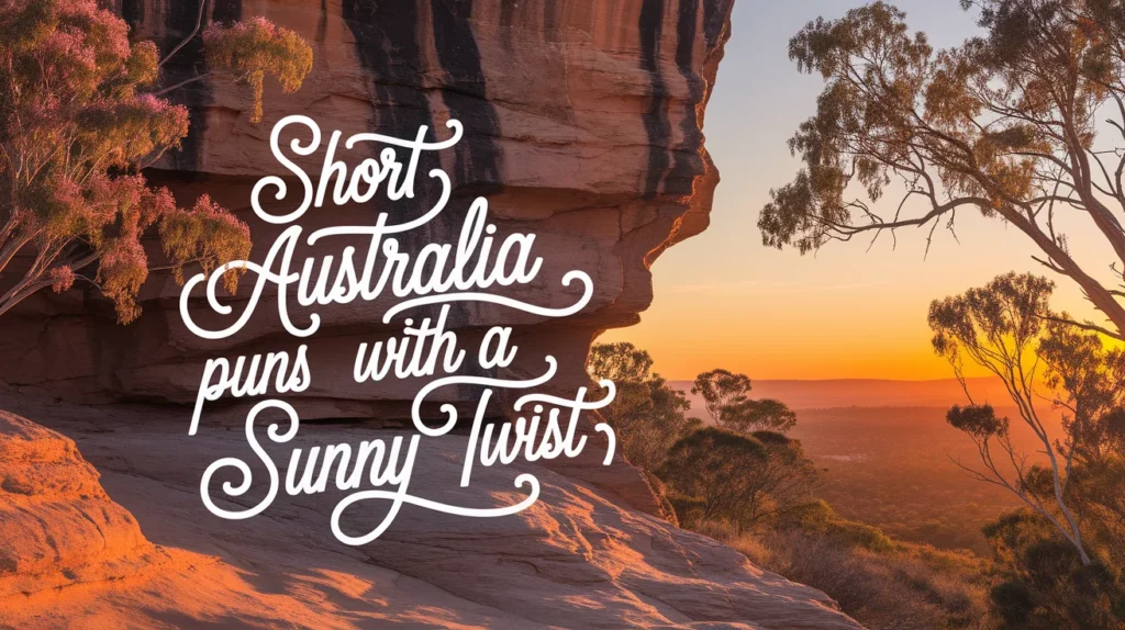 Short Australia puns with a sunny twist