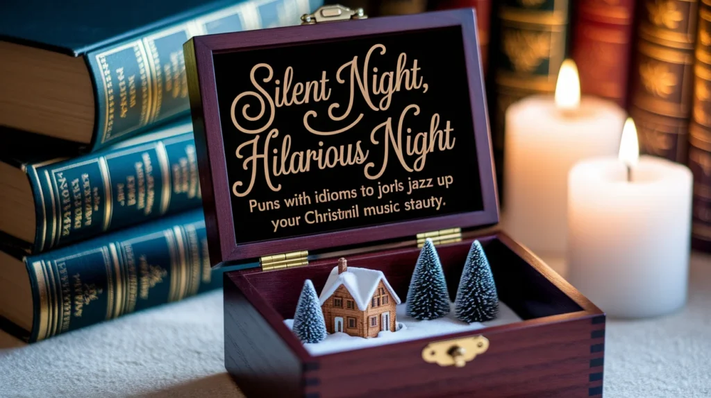 Silent Night, Hilarious Night: Puns with Idioms to Jazz Up Your Christmas Music Spirit