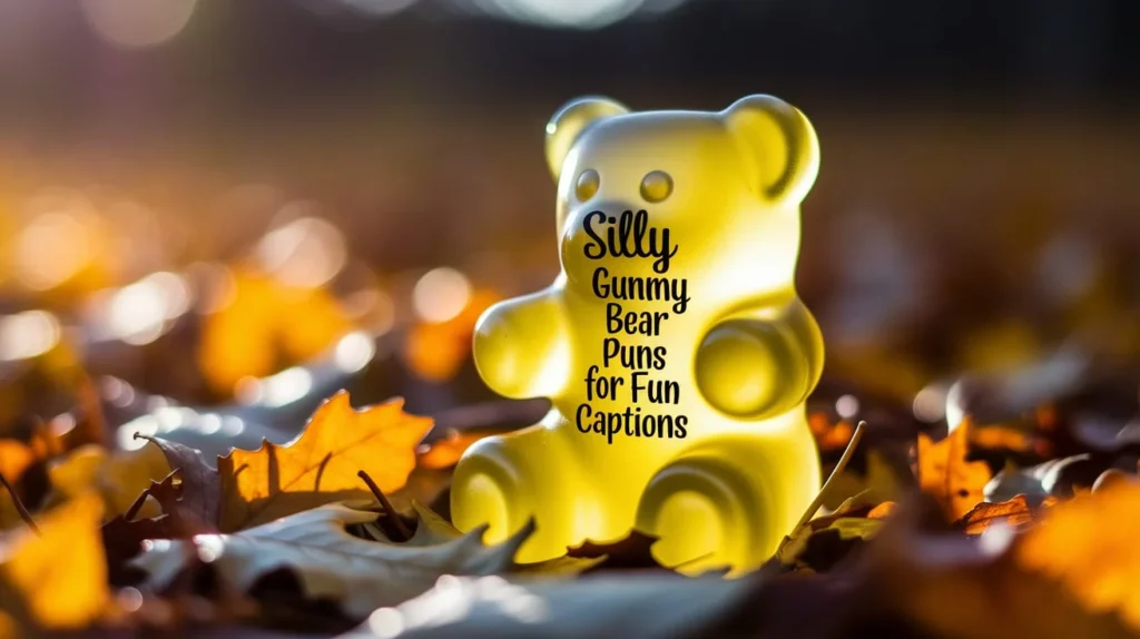 Silly Gummy Bear Puns for Fun Captions
