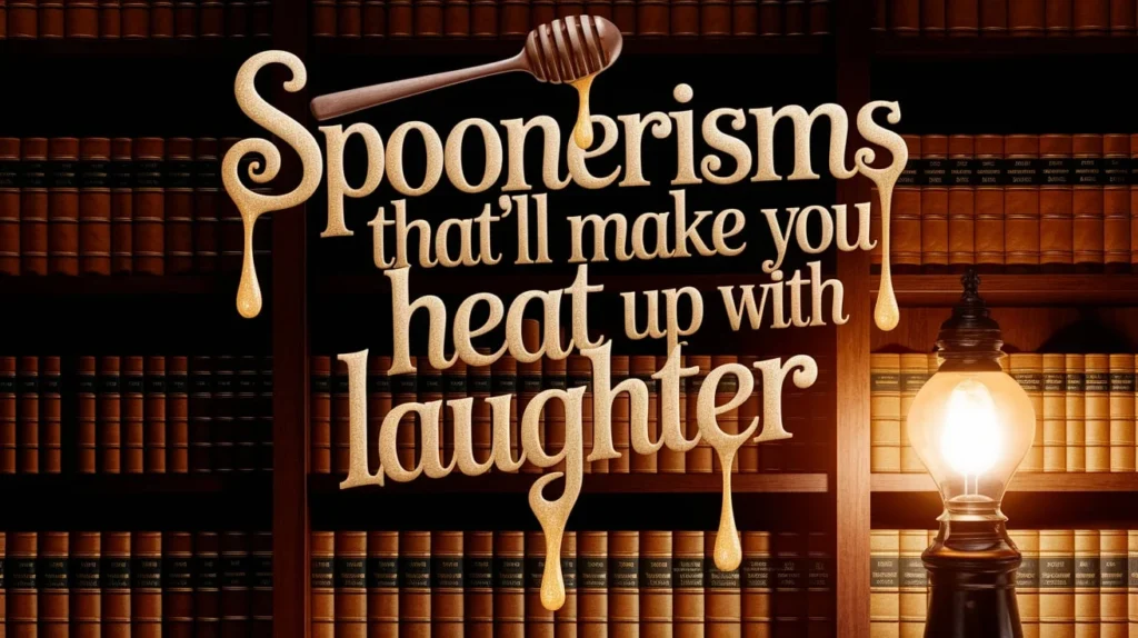 Spoonerisms That’ll Make You Heat Up with Laughter