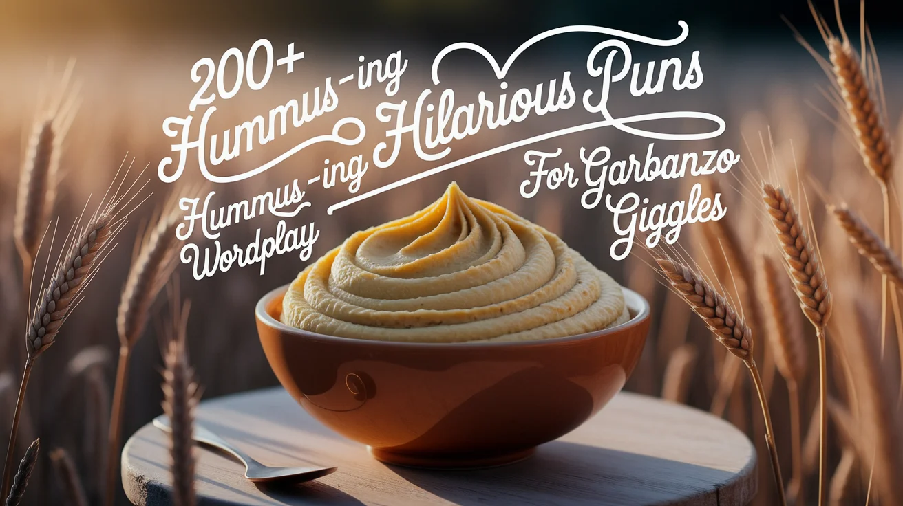 Chickpea Puns Hummus-ing Hilarious Wordplay For Garbanzo Giggles