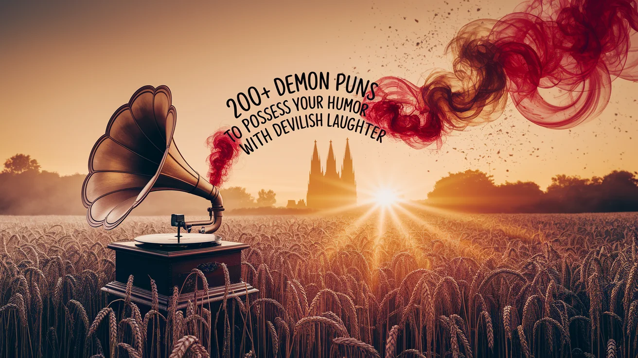 Demon Puns To Possess Your Humor With Devilish Laughter