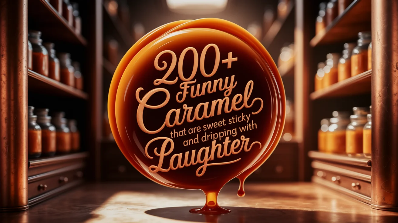 Funny Caramel Puns That Are Sweet, Sticky, and Dripping with Laughter