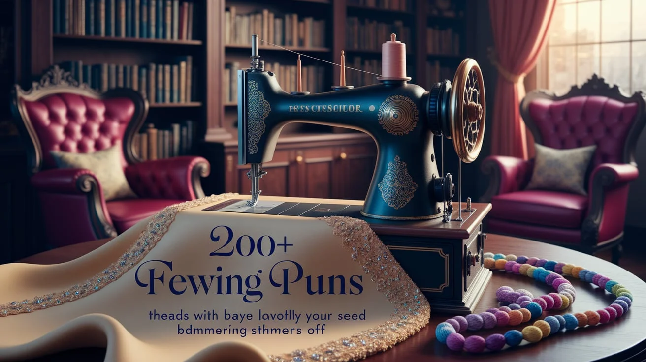 Funny Dress Puns That Will Have You Sew Laughing Your Stitches Off