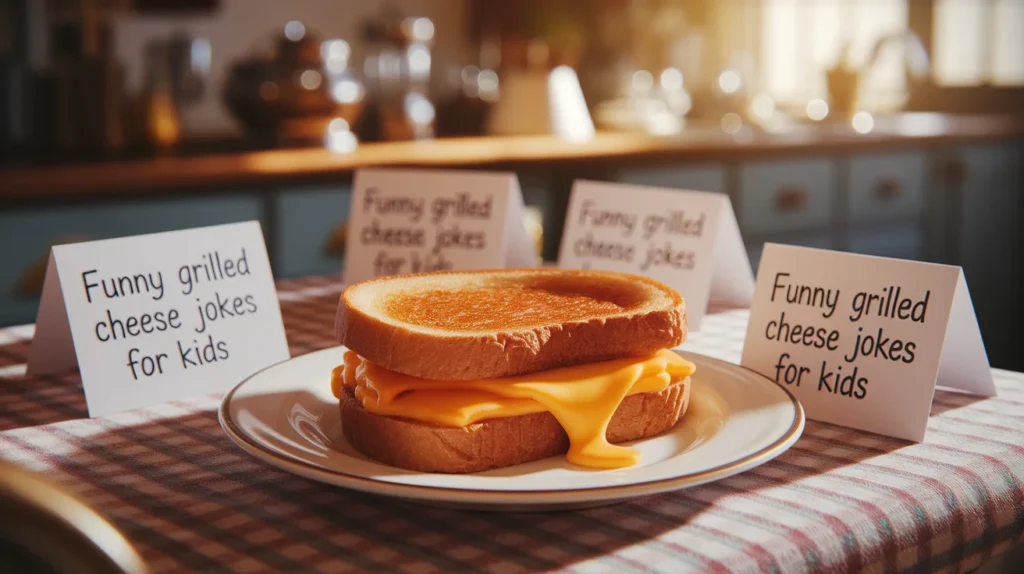 Funny Grilled Cheese Jokes for Kids