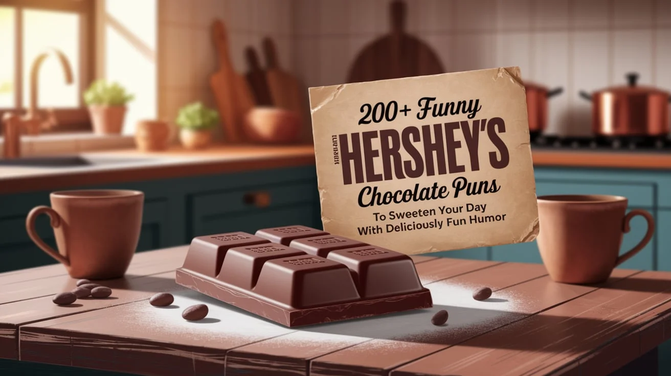 Funny Hershey Chocolate Puns to Sweeten Your Day with Deliciously Fun Humor