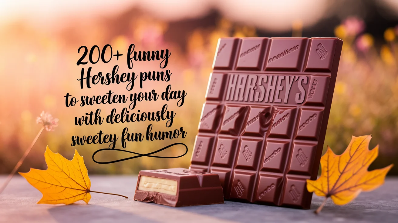 Funny Hershey Chocolate Puns to Sweeten Your Day with Deliciously Fun Humor
