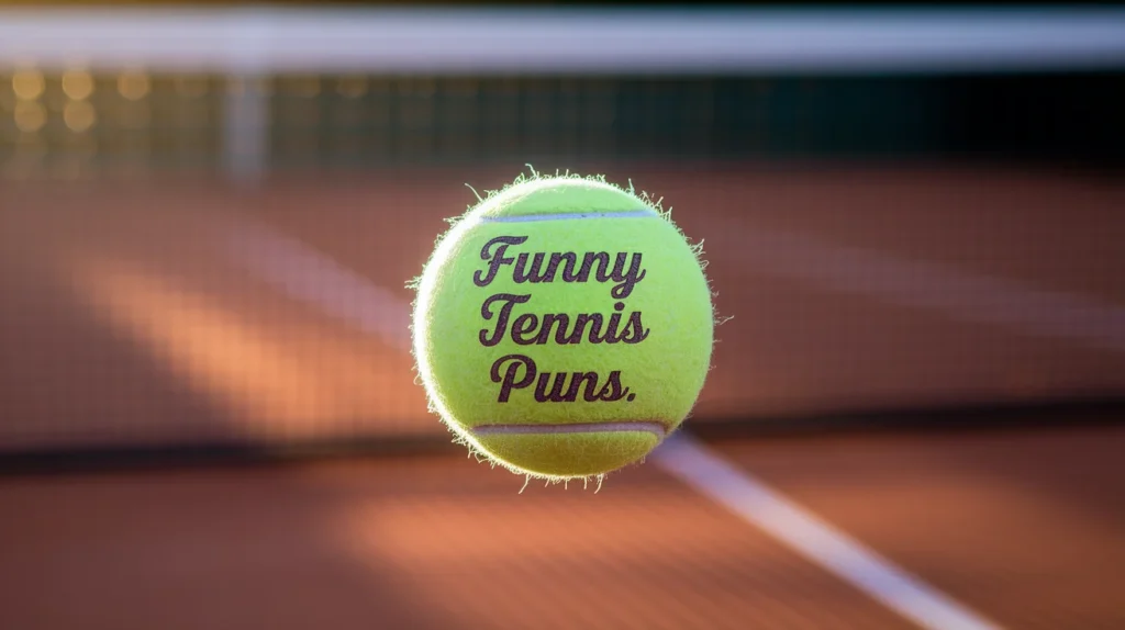 Funny tennis puns that’ll leave you court-side cracking up