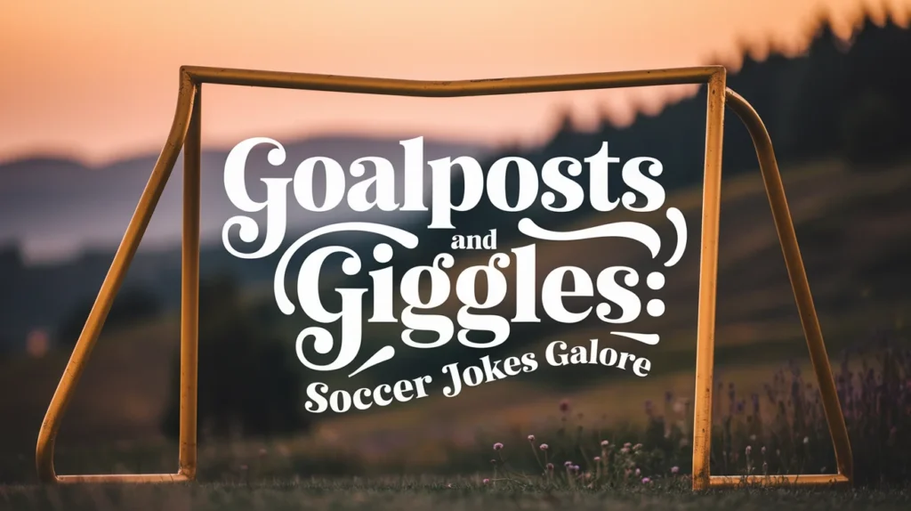 Goalposts and Giggles: Soccer Jokes Galore