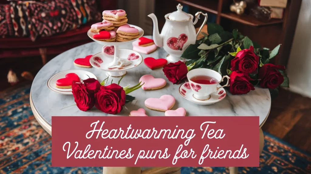 Heartwarming Tea Valentines Puns for Friends
