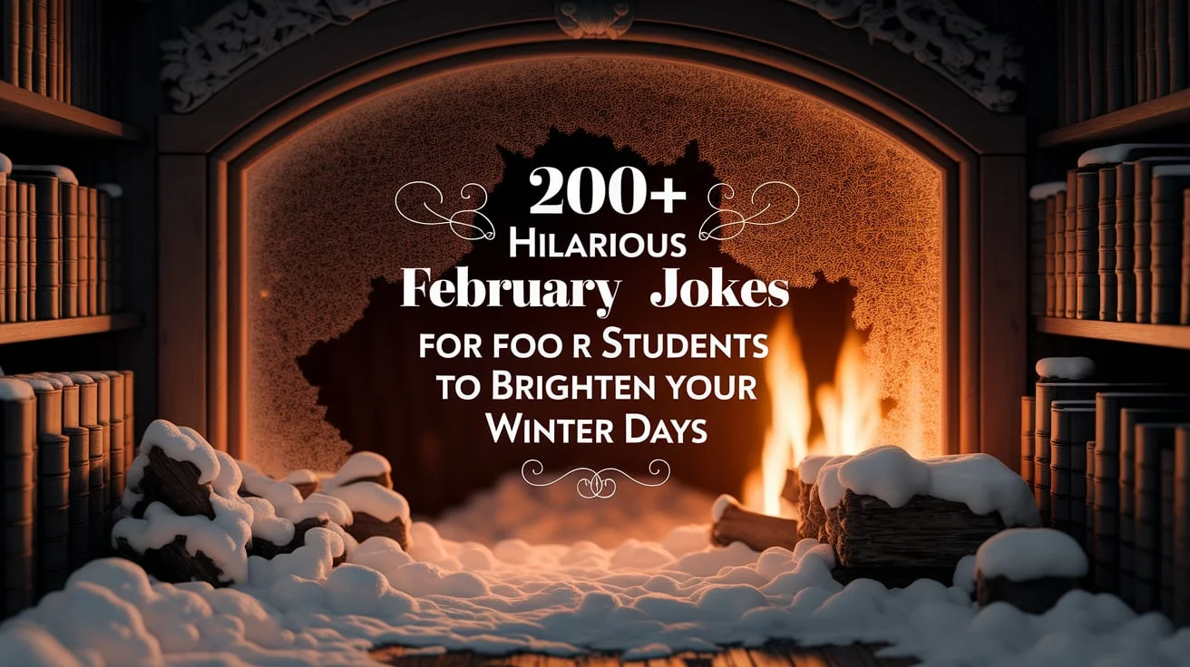 Hilarious February Jokes For Students to Brighten Your Winter Days