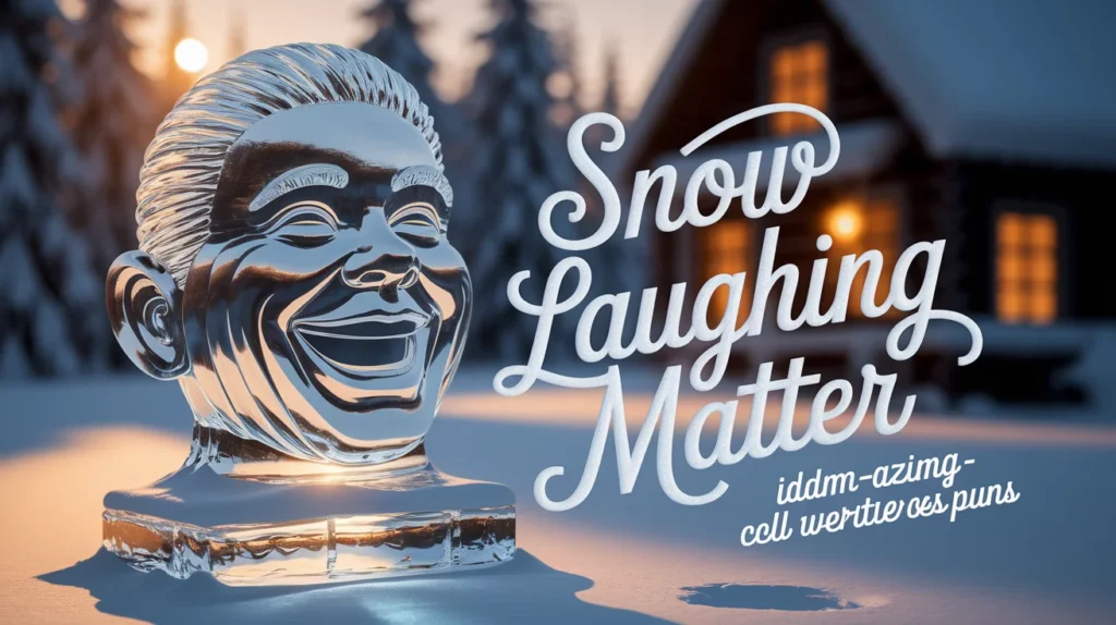 Idiom-azing Cold Weather Puns: Snow Laughing Matter