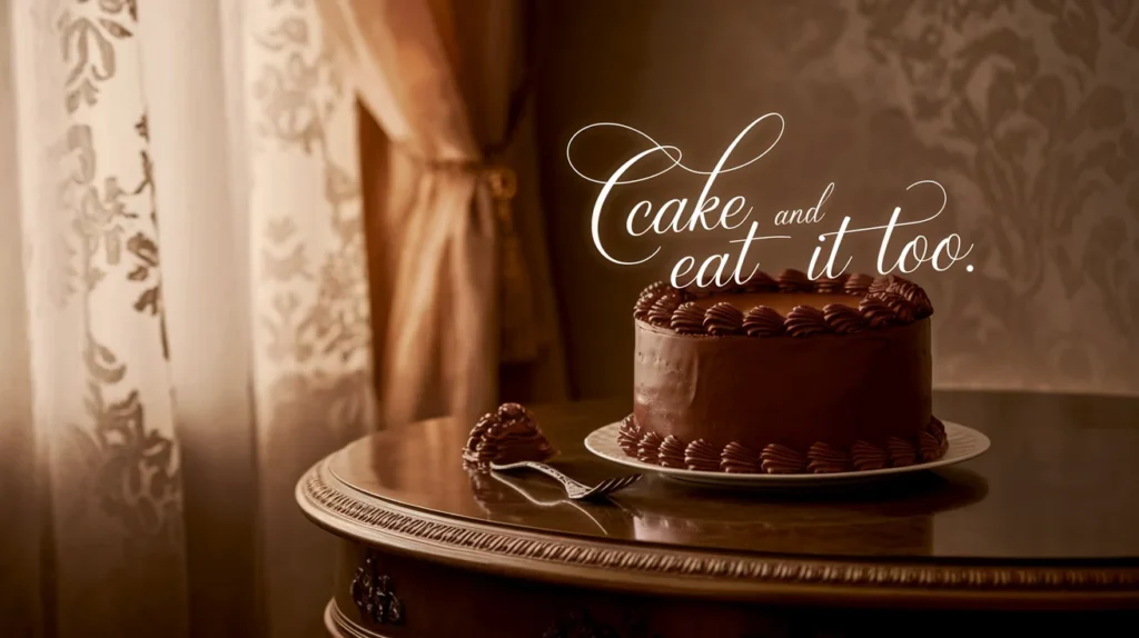 Juxtaposition Jokes: Cake and Eat It Too