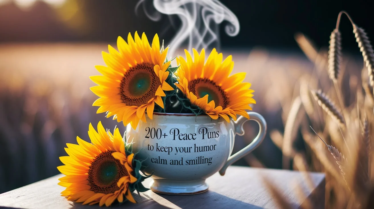 Peace Puns To Keep Your Humor Calm And Smiling