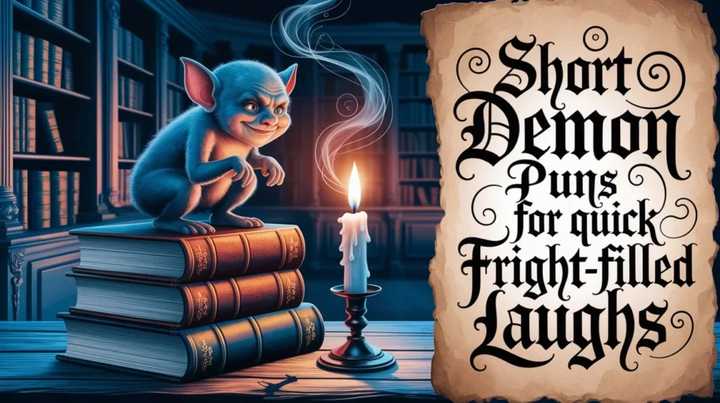 Short Demon Puns for Quick Fright-Filled Laughs