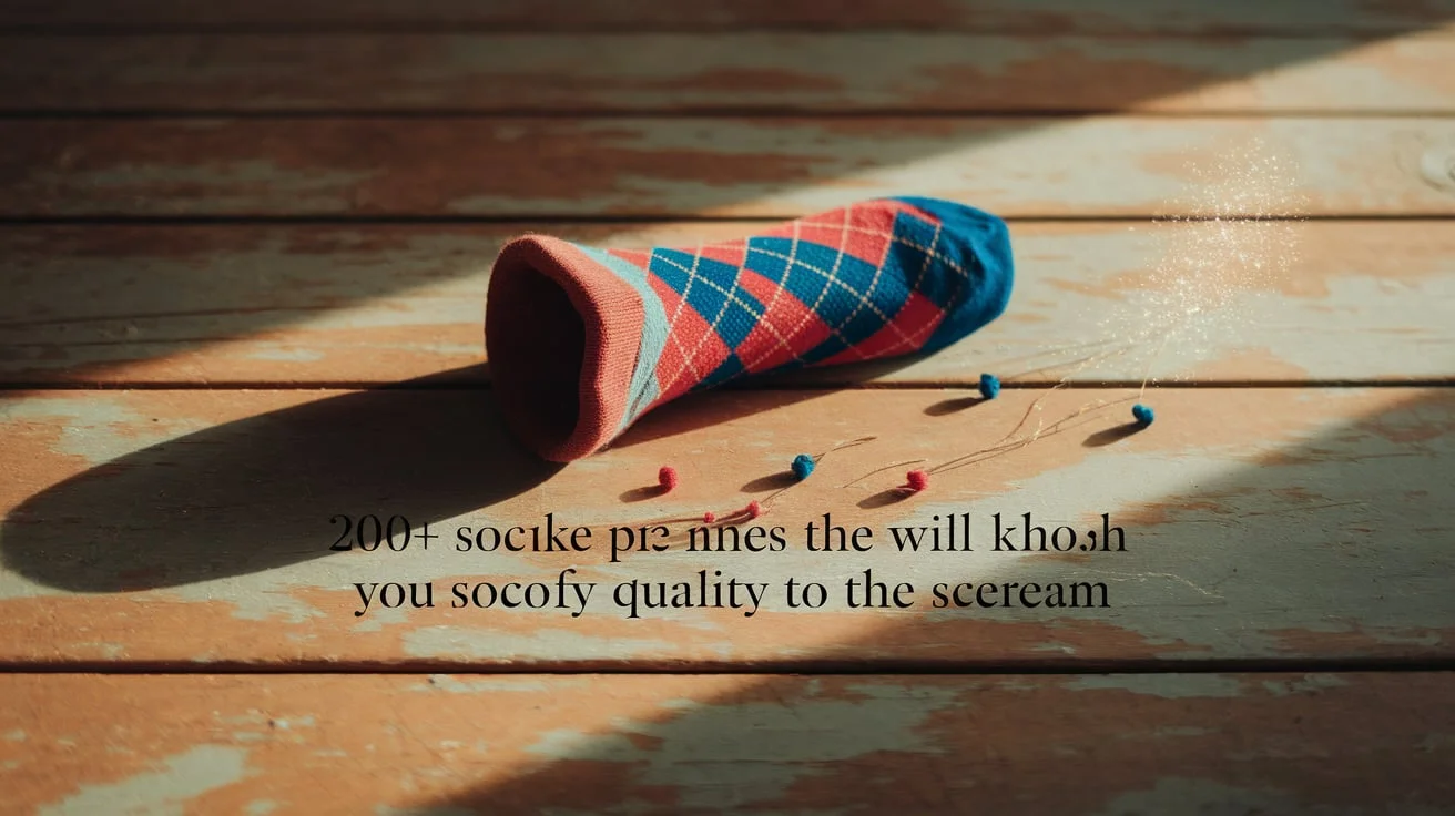 Sock Puns That Will Knock Your Socks Off with Laughter